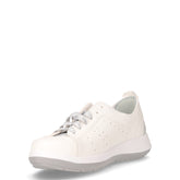 Sneaker in ecopelle bianco argento | Boscaini Scarpe