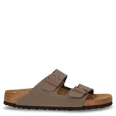 Arizona ciabatta in pelle pietra - Ciabatte Uomo | Boscaini Scarpe