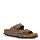 Arizona ciabatta in pelle pietra - Ciabatte Uomo | Boscaini Scarpe