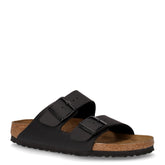 Arizona ciabatta in pelle nero - BIRKENSTOCK DONNA | Boscaini Scarpe