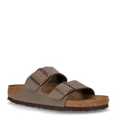 Arizona ciabatta in pelle pietra - BIRKENSTOCK DONNA | Boscaini Scarpe