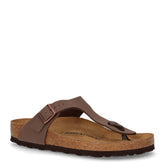 Gizeh ciabatta in pelle mocca - BIRKENSTOCK | Boscaini Scarpe