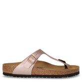 Gizeh ciabatta infradito in pelle rame - Ciabatte Donna | Boscaini Scarpe