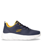 Bobs B Flex Icy Edge sneaker in tessuto ed ecopelle navy - SKECHERS | Boscaini Scarpe