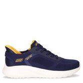 Bobs Squad Chaos Solid Step sneaker slip ins in tessuto navy - Sneakers Uomo | Boscaini Scarpe