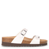 Hola ciabatta in ecopelle bianco | Boscaini Scarpe