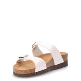 Hola ciabatta in ecopelle bianco | Boscaini Scarpe