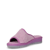 Dola ciabatta in tessuto lilla | Boscaini Scarpe