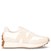 327 sneaker in pelle ed ecopelle bianco naturale - Sneakers Donna | Boscaini Scarpe
