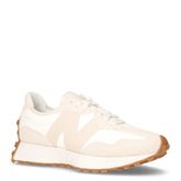 327 sneaker in pelle ed ecopelle bianco naturale - Sneakers Donna | Boscaini Scarpe