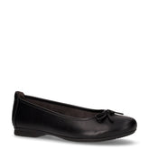 Ballerina in ecopelle con fiocco nero - Ballerine | Boscaini Scarpe