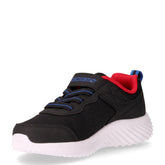 Bounder Techrox sneaker in ecopelle e tessuto bambino blu | Boscaini Scarpe