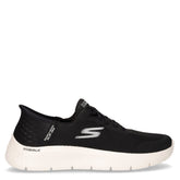 Go Walk Flex Grand Entry sneaker slip ins in tessuto nero bianco - SKECHERS | Boscaini Scarpe