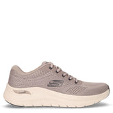 Arch Fit 2.0 sneaker in tessuto taupe - SKECHERS | Boscaini Scarpe