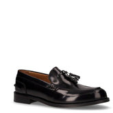 Mocassino con nappine nero - Mocassini Uomo | Boscaini Scarpe
