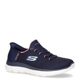 Summits Diamond Dream sneaker slip on in tessuto navy rosa - Sneakers Donna | Boscaini Scarpe