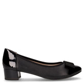 Décolleté in pelle nero | Boscaini Scarpe