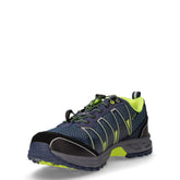 Altak scarpa da trail running in tessuto e pelle blu giallo fluo | Boscaini Scarpe