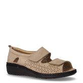 Sandalo in pelle con zeppa corda - GRUNLAND | Boscaini Scarpe
