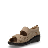 Sandalo in pelle con zeppa corda | Boscaini Scarpe