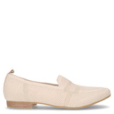 Mocassino in tessuto beige oro - Mocassini Donna | Boscaini Scarpe