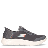 Go Walk Flex Hands Up sneaker slip ins in tessuto grigio | Boscaini Scarpe