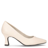 Décolleté in ecopelle crema - Decollete | Boscaini Scarpe