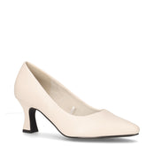 Décolleté in ecopelle crema - Decollete | Boscaini Scarpe