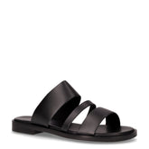 Ciabatta in pelle nero | Boscaini Scarpe