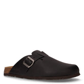 Bobo ciabatta in pelle nero - GRUNLAND | Boscaini Scarpe