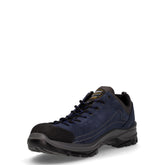 Scarpa da trekking in pelle e tessuto blu | Boscaini Scarpe
