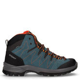 Scarpa da tekking in pelle e tessuto petrolio - Scarpe Trekking Uomo | Boscaini Scarpe