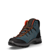 Scarpa da tekking in pelle e tessuto petrolio | Boscaini Scarpe