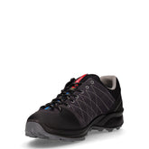 Scarpa da trekking in pelle e tessuto blu grigio nero | Boscaini Scarpe