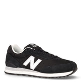 515 sneaker in pelle e tessuto nero | Boscaini Scarpe