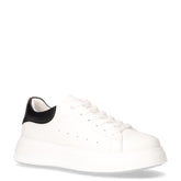 Sneaker in ecopelle con platform bianco - TOO LIKE | Boscaini Scarpe