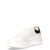 Sneaker in ecopelle con platform bianco | Boscaini Scarpe