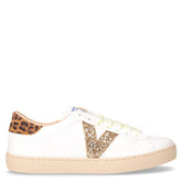 Sneaker in ecopelle bianco platino - Sneakers Donna | Boscaini Scarpe