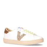 Sneaker in ecopelle bianco platino - Sneakers Donna | Boscaini Scarpe