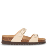 Hola Ciabatta in ecopelle beige - GRUNLAND | Boscaini Scarpe