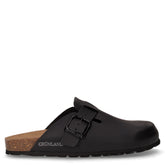 Sara ciabatta in ecopelle nero - GRUNLAND | Boscaini Scarpe
