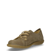 Stringata sportiva in pelle terra | Boscaini Scarpe