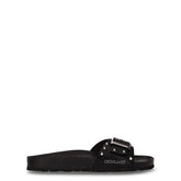 Sara ciabatta in ecopelle con borchie nero - GRUNLAND | Boscaini Scarpe