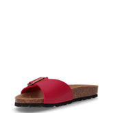 Sara ciabatta in ecopelle ciliegia | Boscaini Scarpe