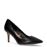 Décolleté a punta in ecopelle nero - Decollete | Boscaini Scarpe