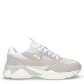 Recade sneaker in ecopelle e tessuto beige bianco | Boscaini Scarpe
