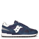 Shadow Original sneaker in pelle navy bianco - SAUCONY | Boscaini Scarpe