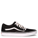 Old Skool sneaker in pelle e tessuto nero bianco | Boscaini Scarpe
