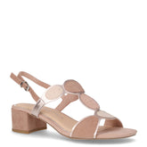 Sandalo con tacco nude | Boscaini Scarpe