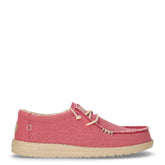 Wally stringata casual in tessuto pompelmo - HEY DUDE | Boscaini Scarpe